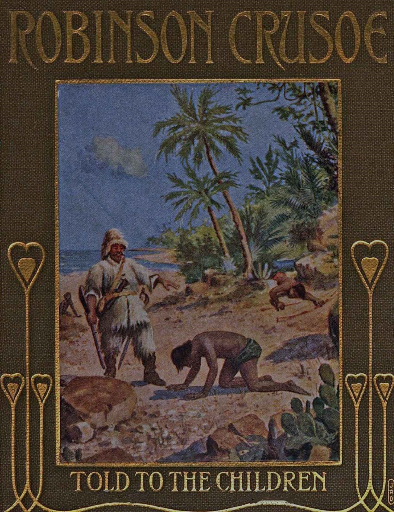BooK cover ofRobinson Crusoe Told to the children